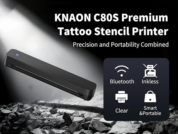 KNAON C80S tattoo stencil printer