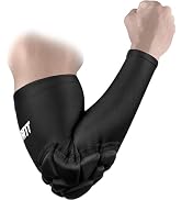 EULANT Elbow Pads with Padded, Compression Arm Sleeve for Adult, Elbow Forearm Pads for Football ...
