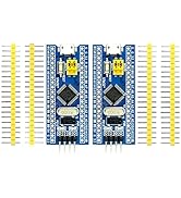 WWZMDiB 2 Pcs STM32F103C8T6 Development Board Blue pil Compatible with for Arduino STM32 The Main...