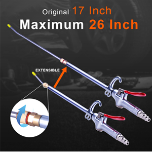 long air blow gun