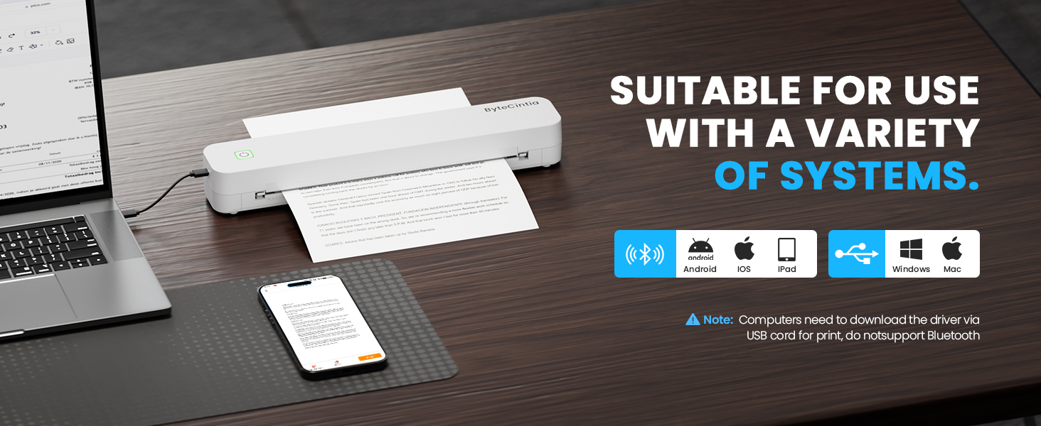 Portable Thermal Printer 