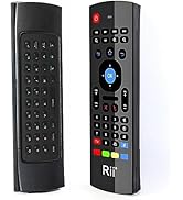 Rii MX3 Multifunction 2.4G Fly Mouse Mini Wireless Keyboard & Infrared Remote Control & 3-Gyro + ...