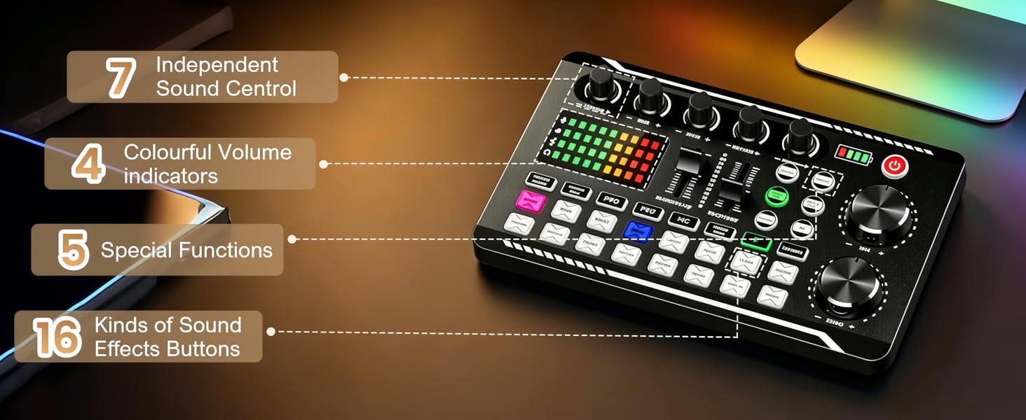 F998 Upgraded Sound Card