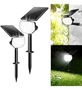 Lepro Solar Spotlights Outdoor Waterproof IP65, Solar Landscape Spotlights, 43 LEDs for Landscape...