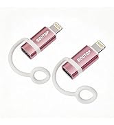 BOUTOP Apple MFi Certified 60W PD Fast Charging USB-C to Lightning Adapter with Anti-Loss Lanyard...