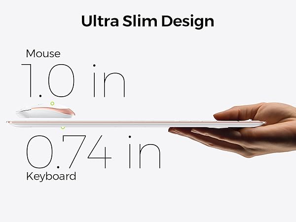 ultra-thin keyboard mouse