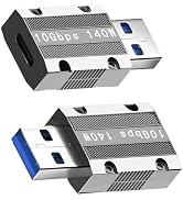 IYUANEPRO USB Adapter - High-Speed USB C to USB 3.0 Adapter 2Pack, 10Gbps Transmission, Fast Char...