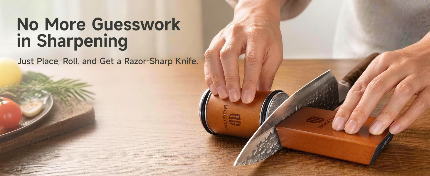 rolling knife sharpener