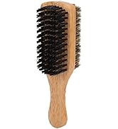 zjchao Hard &amp; Soft Hair Brush, Men s Beard Brush, Double Sided Beard Brush, Imitation Brush with ...