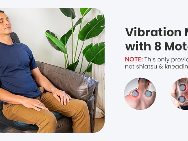 vibration massage with 8 motors