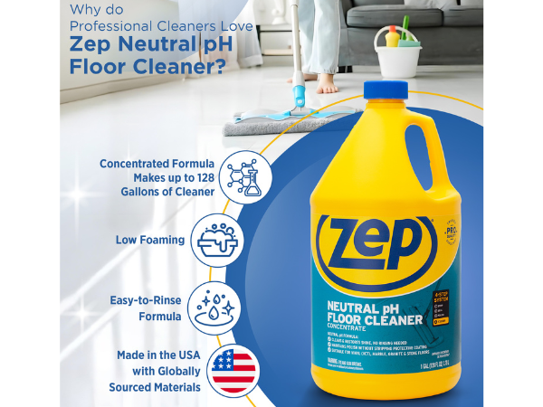 Zep Neutral pH floor cleaner