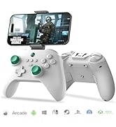 arVin Mobile Gaming Controller for Android, iPhone, iOS, PC, Switch, PS4, Wireless Gamepad with H...