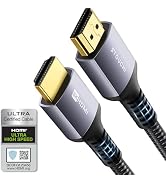 Stouchi Ultra Thin HDMI Cable(3.3FT/2 Packs), [Certified 48Gbps] 8K Ultra High Speed HDMI Cable ...
