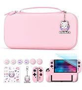 innoAura Switch 2 Case 14-in-1 Bundle for NS Switch 2 (2025), with Carrying Case, Protective Cove...