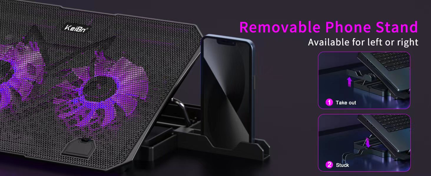 laptop cooling pad pruple