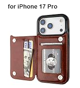 ONETOP Wallet Card Case for iPhone 17 Pro