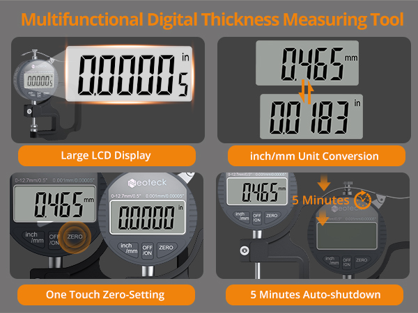 digital thickness meter