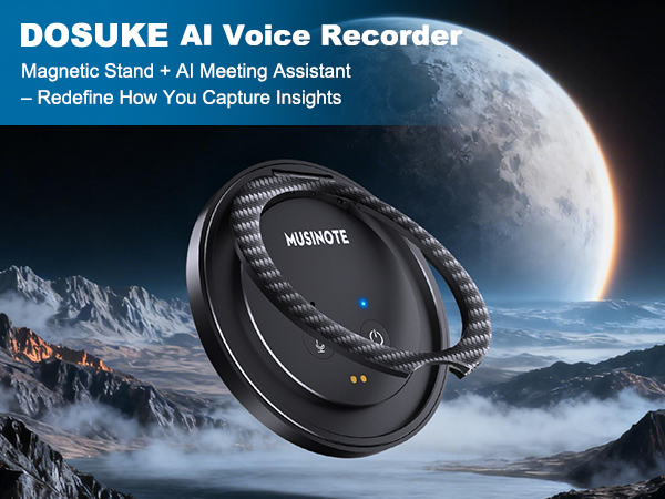 Magnetic AI Voice Recorder