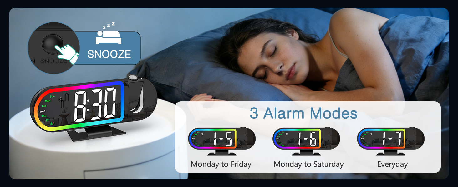 Projection Alarm Clocks