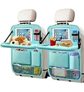 Etre Jeune Backseat Car Organizer with Tablet Holder, 6 Storage Pockets Car Storage Organizer wit...
