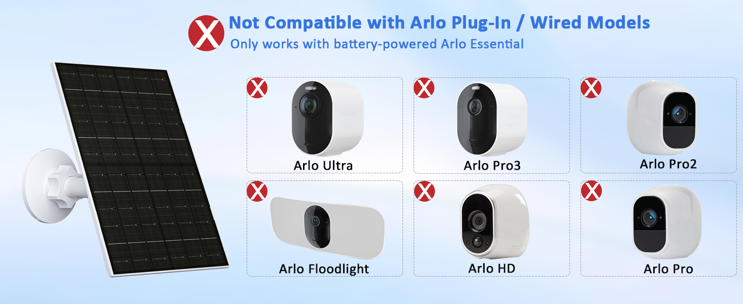 arlo solar panel