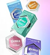 Gemz Hair Care Water-Activated Single-Dose Solid Up All Day Volume, Shampoo, 5-count