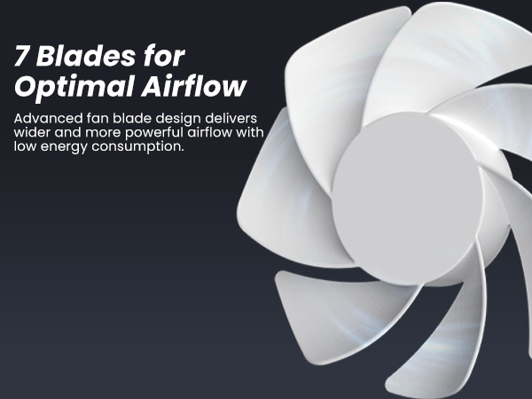 Koonie USB Desk Fan, Strong Wind Ultra Quiet Small Personal Fan