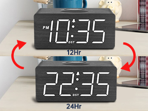 dimmable bedroom alarm clock