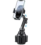 Miracase [Upgraded Version Cup Phone Holder for Car, Universal Adjustable Long Neck Car Phone Mou...