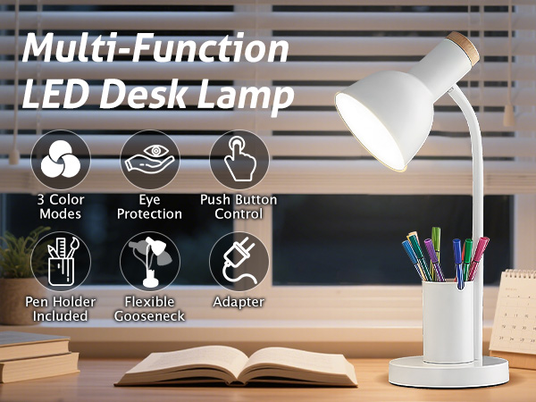 LED desk lamp for home office