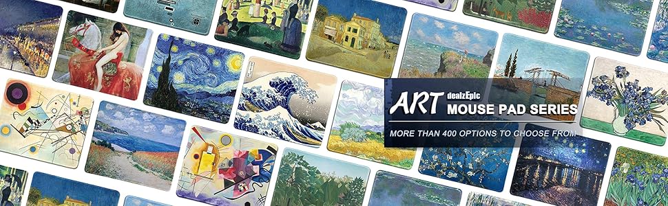 dealzEpic Art Mousepad Series