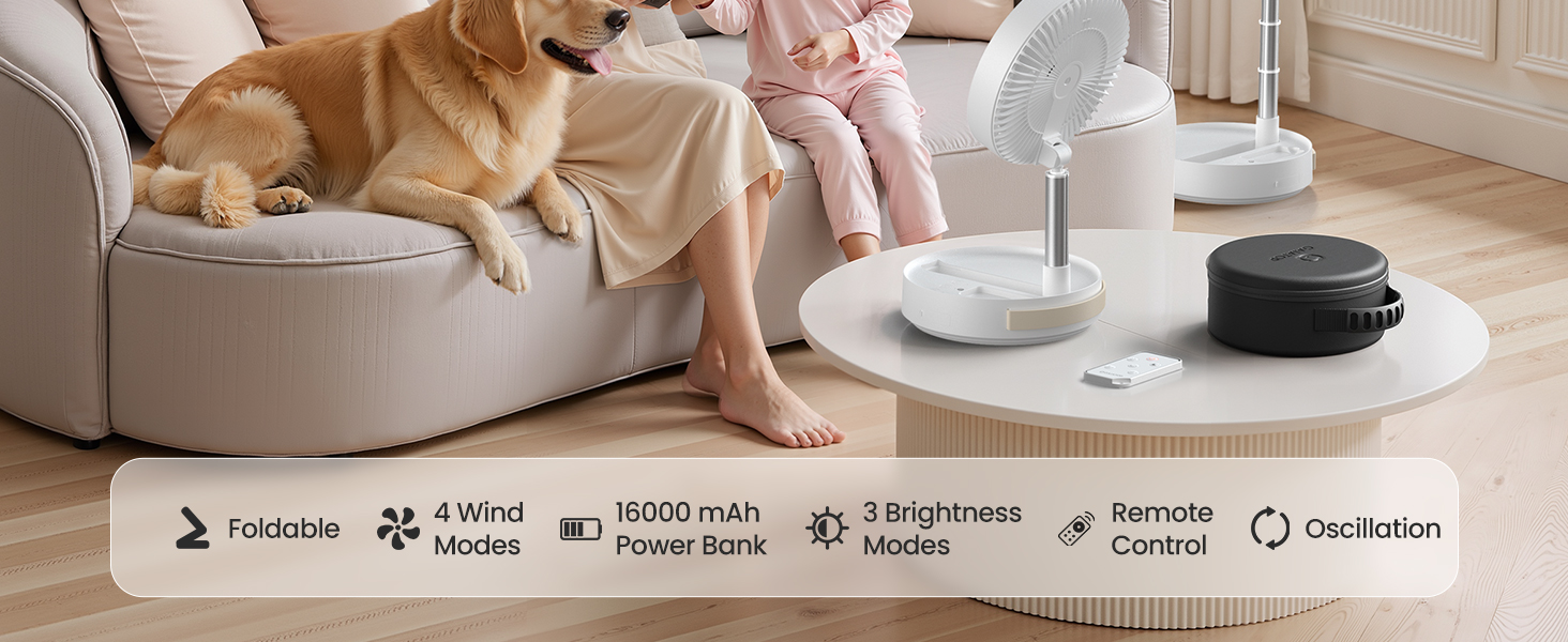 oscillating fan battery operated fan camping fan standing fan floor fan fan portable rechargeable