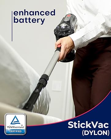 Roomie Tec Dylon Stick Vacuum with 2 power modes