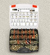 1000PCS Grade 8 Bolt Assortment Kit, Heavy Duty Bolts and Nuts Kit | 1/4-20 5/16-18 3/8-16 1/2-13...