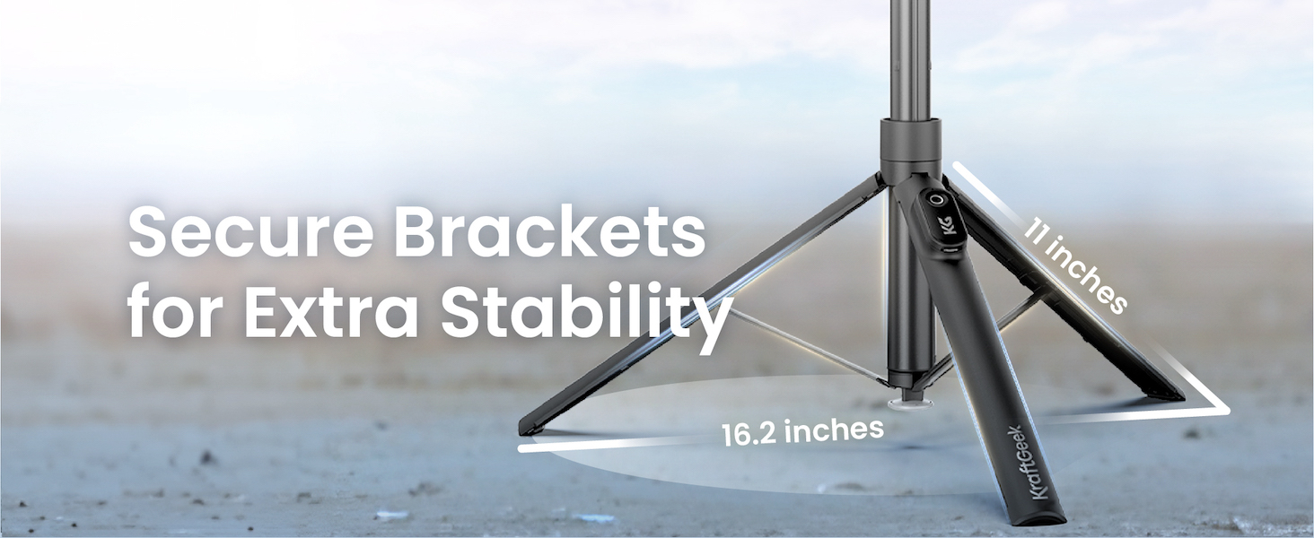 KraftGeek phone tripod stand for content creator essentials