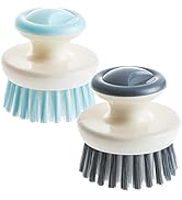 Full Circle Dish Brush,Pot and Pan Cleaning Brush, Dish Brush for Kitchen(Set of 2)