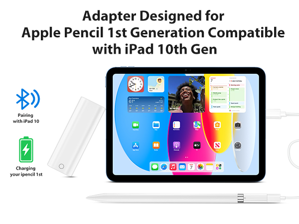 pencil adapter for iPad 10
