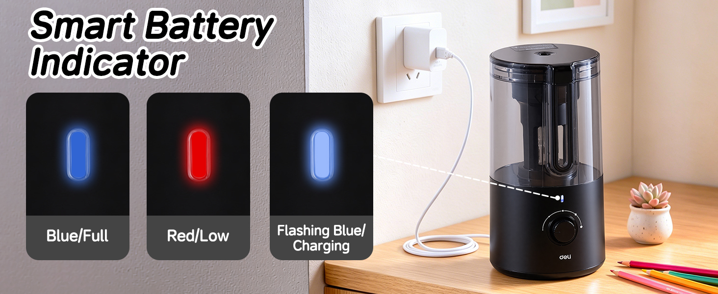 Deli Electric Pencil Sharpener