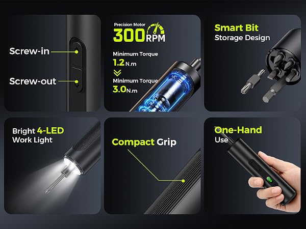 Cordless Screwdrive Set