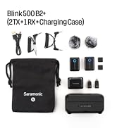 Blink 500 B2+ (2 TX + 1 RX + Charging Case)