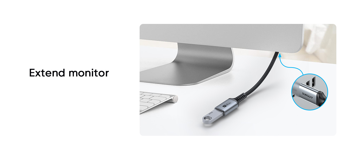 Extend monitor