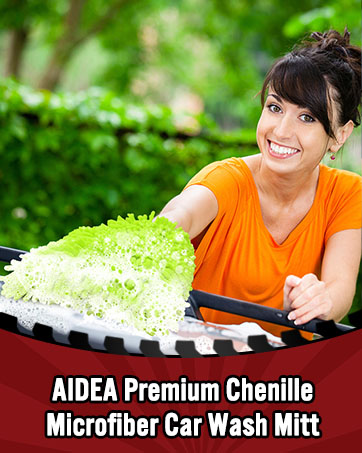 Chenille Microfiber Car Wash Mitt