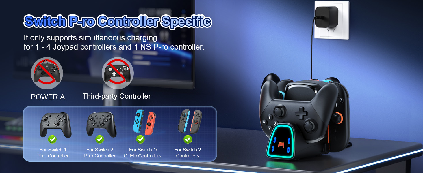 switch 2 pro controller charger
