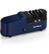 Northmas Knife Sharpener, Professional Electric Knife Sharpener for Home Use, 2 Stages for Quick ...