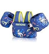 Nemone Toddler Swim Vest for 22-70 lbs Kids Floaties Swim Jacket with Arm Water Wings for Girls B...