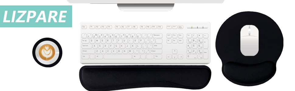 Keyboard Wrist Rest Pad Mouse Pad with Wrist Support