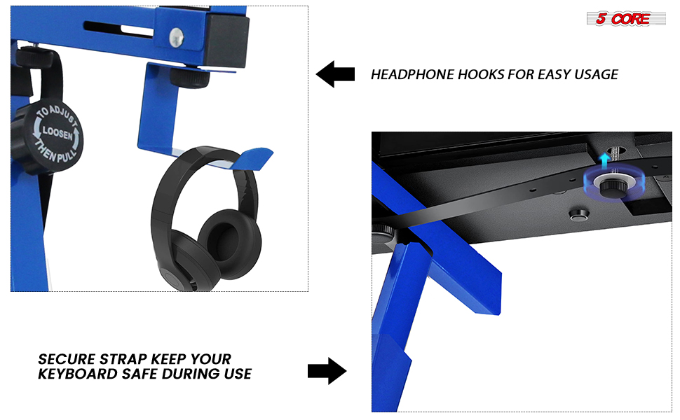 Keyboard Stand Z Style Height Width Adjustable Portable Heavy Duty Music Stands