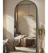 Antok Full Length Mirror, 71"x28" Floor Mirror, Oversized Floor Standing Mirror Freestanding Full...