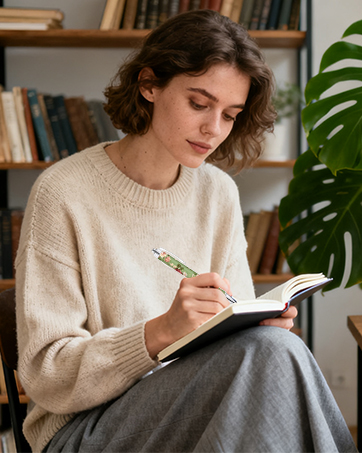 Vintage Flower Pens for Women