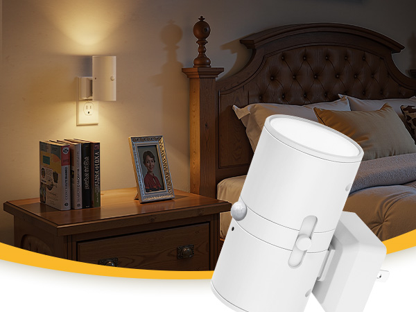 motion Sensor Night Light Plug into Wall